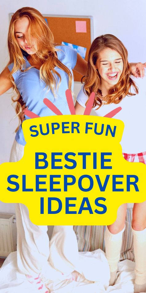 Things to do on sleepovers with best friends Activities For A Sleepover, Sleepovers With Best Friends, Sleep Over Ideas For 2 People, Things To Do At Sleepovers 2 People, Things To Do On Sleepovers, Things To Do At A Sleepover 2 People, Fun Sleepover Ideas For 2 People, Best Friend Sleepover Ideas, Sleepover With Your Bestie