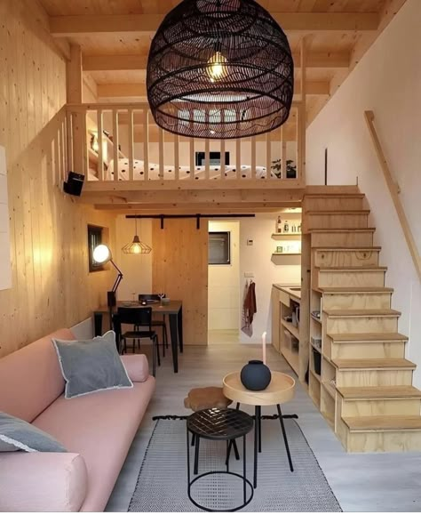 Design Casa Piccola, Tiny House Builders, Tiny House Interior Design, Tiny House Loft, House Loft, Best Tiny House, Tiny House Inspiration, Modern Tiny House, Loft House