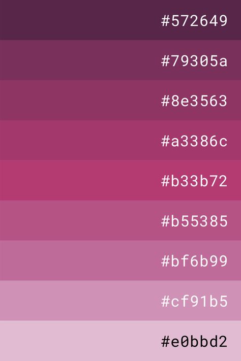 Dark Pink Color, Color Pallete With Codes, Pink Color Palette Code, Dark Pink Shades, Ponytown Color Codes, Pink Color Codes, Pink Hex Codes, Dark Pink Colour Palette, Dark Pink Palette