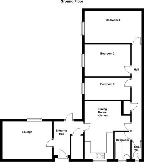 L Shape Plan House, L Shaped Bungalow, Nutec Houses, L Shaped House Plans, Shaped House, Single Floor House Design, L Shaped House, Bungalow Floor Plans, Bungalow Style House Plans