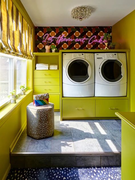 Chic Laundry Room, Laundry Room Colors, Laundry Room Inspiration, Laundry Room Diy, Laundry Room Design, Laundry Rooms, Laundry Room Decor, Interior Design Firms, Washer And Dryer