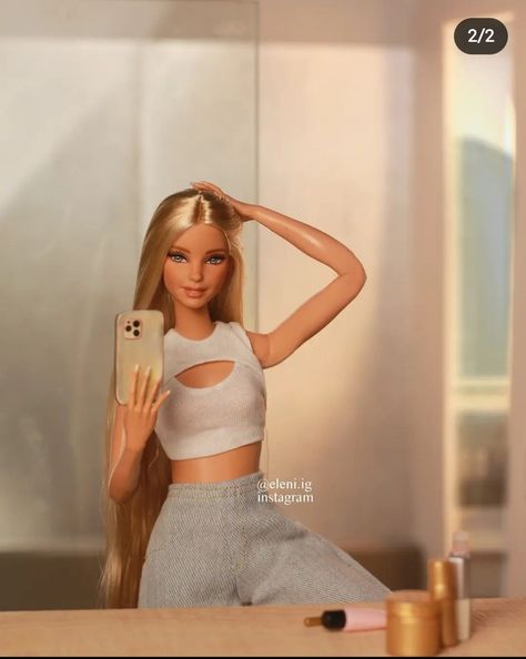 Barbie Design, Realistic Barbie, Doll Miniatures, Barbies Pics, Dress Barbie Doll, Barbie Doll Set, Barbie Fashionista Dolls, Barbie Dolls Diy, Bratz Inspired Outfits