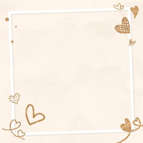 Free Vector | Valentine's glittery heart frame beige crumpled background Crumpled Background, Valentines Day Border, Valentines Day Doodles, Wedding Anniversary Greeting Cards, Valentine Card Template, Valentines Frames, Mother's Day Background, Wedding Invitation Background, Happy Valentines Day Card