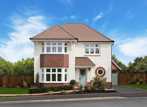 Leamington Lifestyle - Penlands Green, Haywards heath | Redrow Redrow Homes, Double Patio Doors, Council House, New Property, Facade House, Family Living, Open Plan Kitchen, House And Home Magazine, Patio Doors