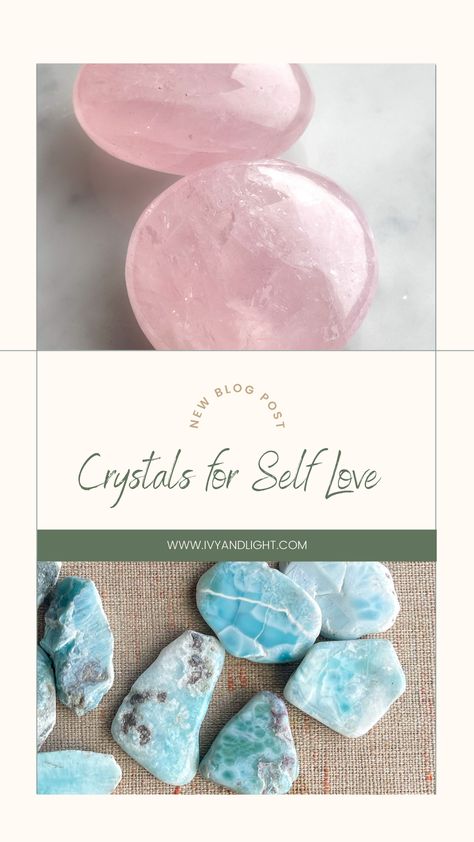 Crystals for Cultivating Self-Love Crystals For Self Love, Practice Self Love, Power Of Crystals, Self Appreciation, Practicing Self Love, Yellow Opal, Green Fluorite, Pink Gem, Flaws And All