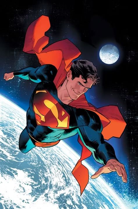 Superman Comic Icons, Superman In Space, Superman Comic Panels, Michael Turner Art, Superman Collection, Superman Comic Art, Superman Design, Superman Flying, Christopher Reeves