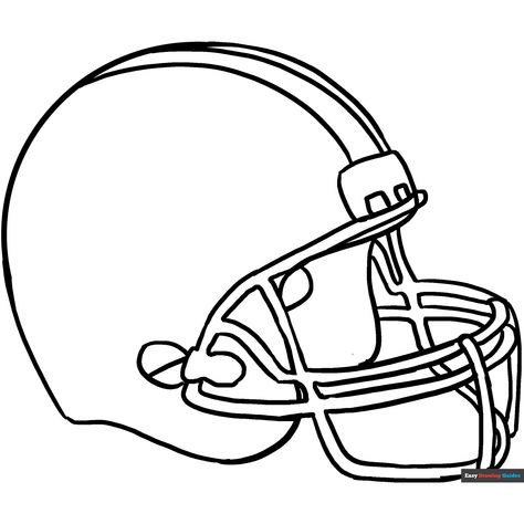 Free Football Helmet Coloring Page for Kids Football Printables Free Prints, Cheerleader Coloring Pages, Football Helmet Coloring Page, Football Helmet Template, Football Helmet Drawing, Football Coloring Pages Free Printable, Football Players Coloring Pages, Football Drawings, Football Helmet Svg