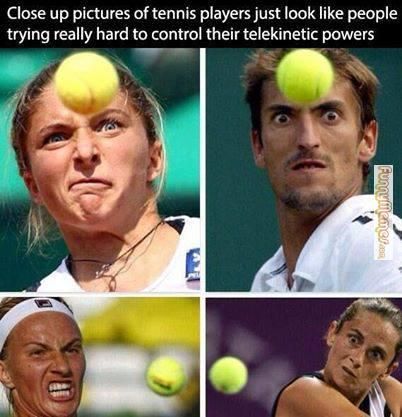 Funny Tennis Memes! Tennis Funny, Sports Memes, Close Up Pictures, Sports Humor, Tennis Players, Man Humor, Funny People, Videos Funny, Funny Posts