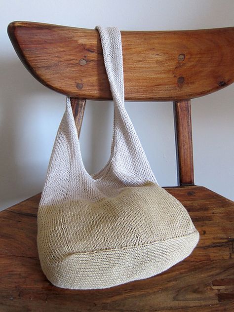 Kitchener Stitch, Sac Tote Bag, Knitting Bag Pattern, Summer Fling, Sacs Tote Bags, Knit Purse, Knit Bag, Meeting Friends, Summer Bag