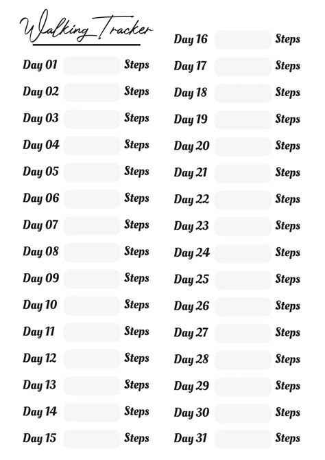 #Walking_Tracker_Printable_Free #Walking_Journal #Walking_Tracker #Walking_Exercise_Plan Walking Tracker Printable Free, Fitness Era, Walk Tracker, Walking Tracker, Walking Exercise Plan, Walking Motivation, Planners Printables, Walking Club, Health Benefits Of Walking