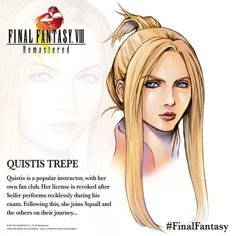 Quistis Trepe, Yuffie Final Fantasy Vii, Fran Final Fantasy Xii, Final Fantasy Wotv, Final Fantasy Tactics Advance, Sice Final Fantasy Type-0, Final Fantasy Collection, Character Profile, Final Fantasy Art