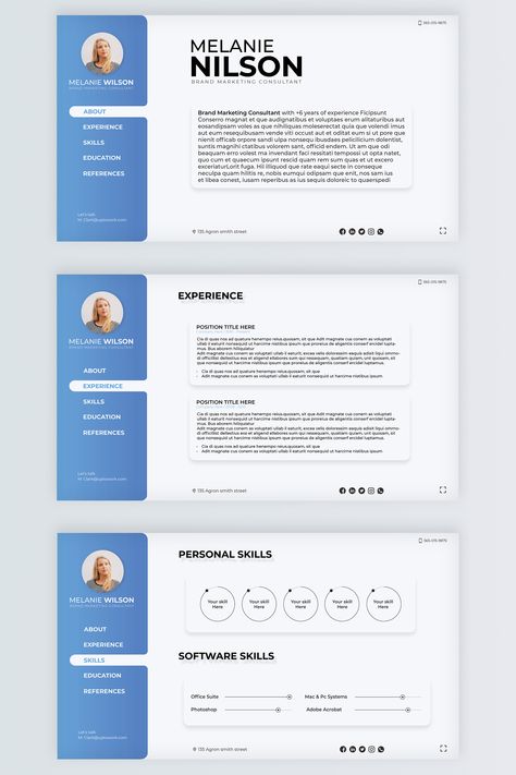 Interactive Cv Design, Interactive Resume, Resume Pdf, Interactive Pdf, Cv Design, Cv Template, Resume Design, Brand Marketing, Design Services