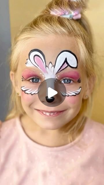 Bunny Face Paint, Painting School, Easter Designs, Face Painting Easy, Bunny Face, Easter Design, Fundraising Events, The Boys, Face Painting