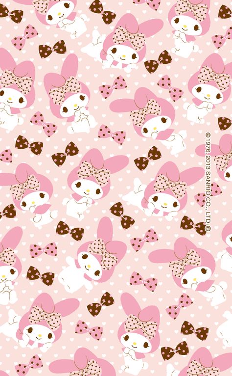 Melody Wallpaper, My Melody Wallpaper, Kawaii Background, Charmmy Kitty, Hello Kitty Images, Melody Hello Kitty, Hello Kit, Hello Kitty Backgrounds, Sanrio Wallpaper