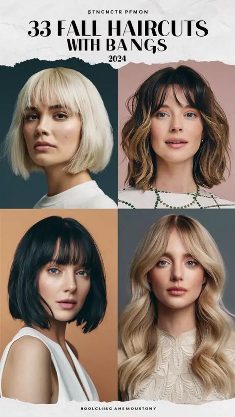 Top 33 Fall Haircuts with Bangs 2024: Trendy Bob, Lob, Shag & More Styles for Every Hair Length Choppy Shoulder Length Hair With Bangs, Medium Lob Haircut With Bangs, Short Balayage Hair With Bangs, Shoulder Length Lob With Bangs, Choppy Lob With Bangs, Lob Hairstyles With Bangs, Above The Shoulder Haircut With Bangs, Shoulder Length Hairstyles With Bangs, Long Bob Bangs