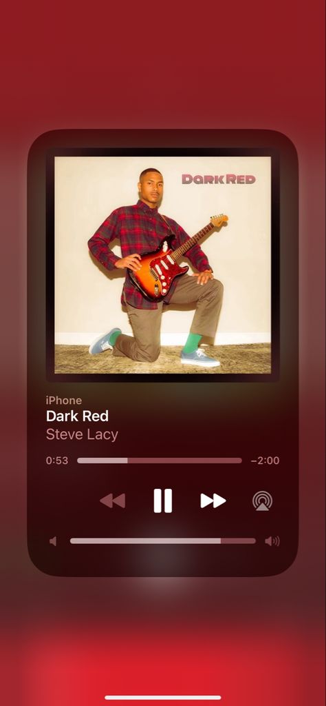 Dark Red Steve Lacy, Red Song, Steve Lacy, Music Aesthetic, Song Playlist, Red Aesthetic, Wallpaper Iphone Cute, Resident Evil, Dark Red