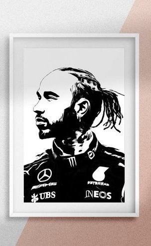 Lewis Hamilton Sketch, Lewis Hamilton Drawing, Lewis Hamilton Art, Hamilton Drawings, Men Outfits Aesthetic, F1 Lewis Hamilton, Pencil Portrait Drawing, Pencil Art Drawings, Sketches Easy