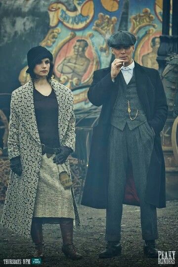 May and Thomas #peaky blinders fashion May Carleton, Peaky Blinders Fashion, Peaky Blinders Costume, Peaky Blinders Season, Fashion Fotografie, Charlotte Riley, Red Right Hand, Cillian Murphy Peaky Blinders, Boardwalk Empire