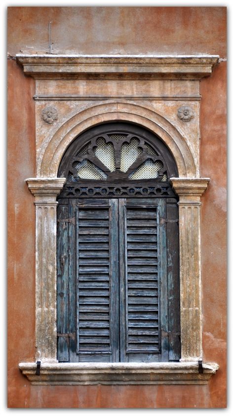 Window Architecture, Old Shutters, Building Front, Ivy House, Hinduism Art, Colorful Life, Building Art, Old Windows, Wood Windows