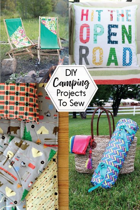 It’s finally Summer! Which means it’s time for Camping and Adventure and all sorts of fun! I’ve gathered up some creative and fun DIY Camping Projects to Sew to get you all set for your summer traveling! There are a ton of creative camping projects out there! Have fun looking through these and planning out ... Read More about DIY Camping Projects to Sew Sewing Projects Camping, Sew Camping Projects, Sewing Projects For Camper, Sewing For Camping Ideas, Camping Sewing Projects Diy, Camp Sewing Projects, Camping Pillows Diy, Sewing Projects For Camping, Sewing For Camping