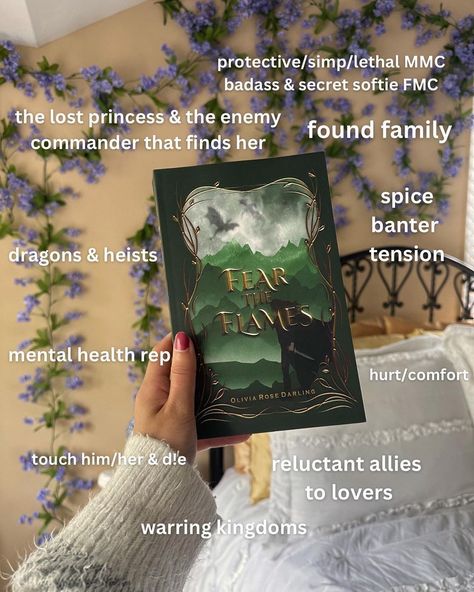 Fear The Flames, Epic Fantasy Books, Youtube Vlog, Fiction Books Worth Reading, Productive Work, Fantasy Romance Books, Olivia Rose, 100 Books To Read, Found Family