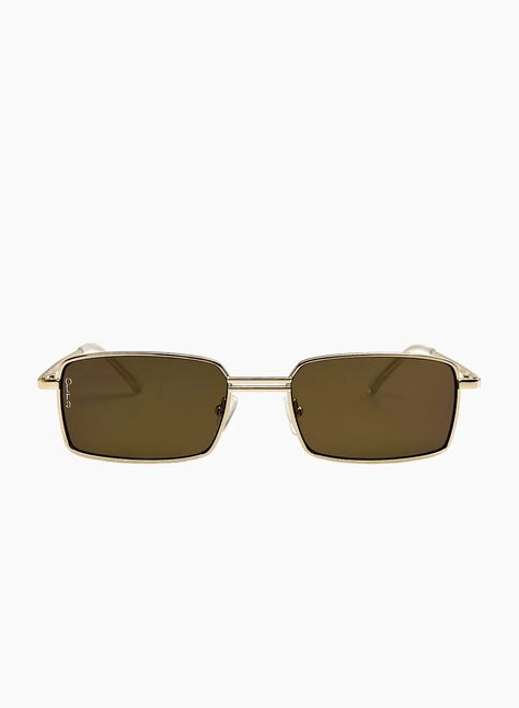 Bohemian Fashion Style, Michael Kors Shop, Brown Lens, Metal Sunglasses, Designer Swimwear, Gold Sunglasses, Bohemian Fashion, Sunglass Frames, Metal Color