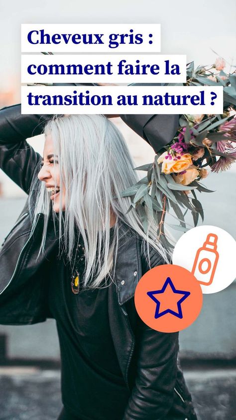 cheveux gris transition conseils coloration Hair Couleur, Blonde, Hair, White