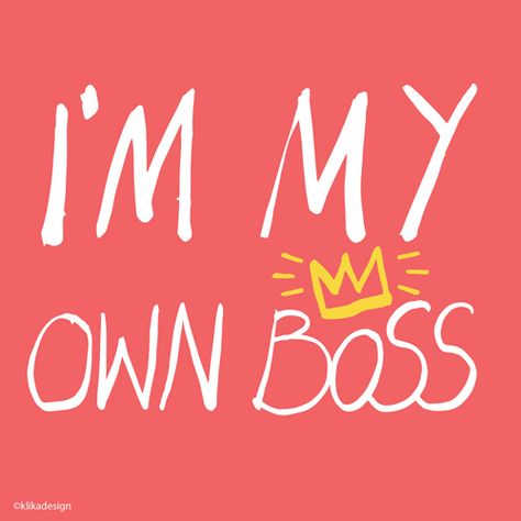 BUSINESS MINDSET: boss👸🏽 Business Affirmations, My Own Boss, Being Your Own Boss, Positive Quotes For Women, Self Employed, Up Quotes, Own Boss, My Goals, Entrepreneur Inspiration