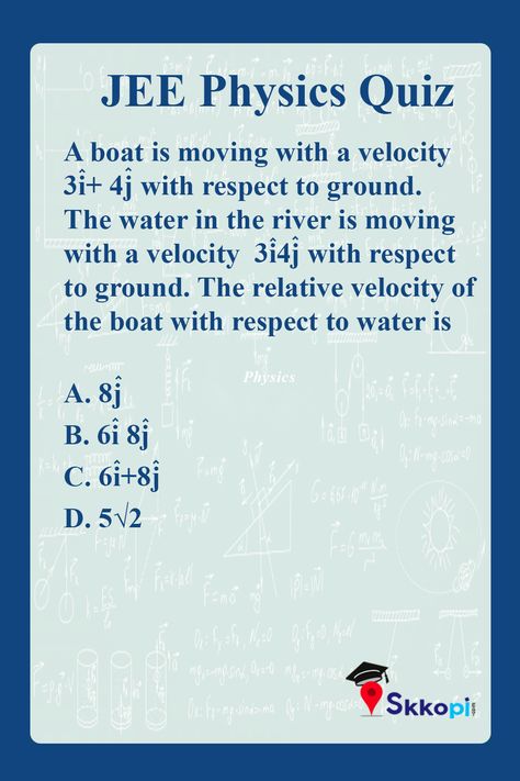 Let's test your preparation level for JEE main exam for Physics subject.  #JEEMains #jeemain #jee #jeemain #iit #students #cbse #jeeexam #jee2020 #jeeexam2020 #jeemains #JEE #physics #physicsmcqs #physicsmcq #jeephysics #jeephysics2020 #jeephysics2021 #jeephysicspreparation Jee Physics, Physics Quiz, Physics Questions, Jee Exam, Jee Main, Jee Mains, Physics Notes, Iit Jee, Math Tutorials