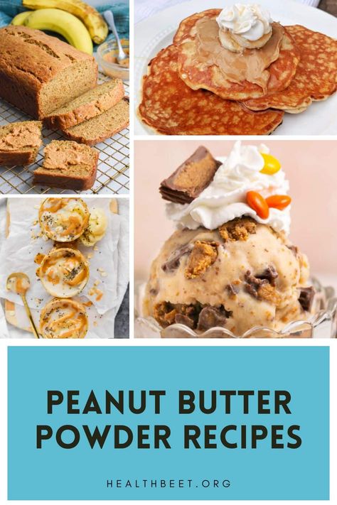 Recipes Using Peanut Butter Powder, Pb 2 Recipes, Pb Powder Recipes, Pb Fit Recipes, Powdered Peanut Butter Recipes, Recipes Using Peanut Butter, Peanut Butter Powder Recipes, Pb2 Recipes, Peanut Butter Protein Shake