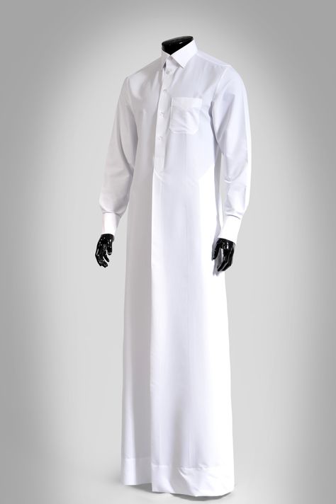 Thoub Models Thoub For Men, Muslim Men Clothing, Clergy Women, Thobes Men, Arabic Clothing, Mens Dress Outfits, Moslem Fashion, Muslim Men, Arab Men