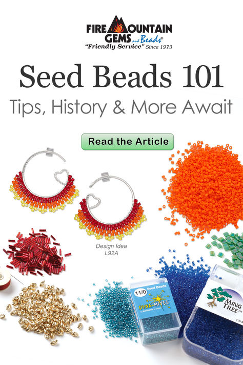 This guide gives you the valuable knowledge you need to buy the right beads, design with confidence and spark your creative imagination. 90s Crafts, Seed Bead Jewelry Tutorials, Bead Soup, Creative Imagination, Diy Beading, Seed Bead Crafts, Bead Tips, Beads Design, Beads Craft Jewelry