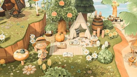 This is a cute area to add to your Animal Crossing: New Horizon island🌼✨🍑🍒🍎🍊🍐 Aesthetic Animal Crossing, Cottage Core Animal Crossing, Acnh Idea, Magical Village, Animal Crossing Aesthetic, Cottagecore Ideas, Cottagecore Animal Crossing, Animal Crossing Island Inspo, Acnh Cottagecore