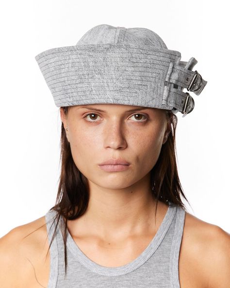 @vaquera.nyc Denim Sailor Hat / 1 left Sailor Hats, Sailor Hat, Inner Child, Fall 2024, Headpiece, Hats