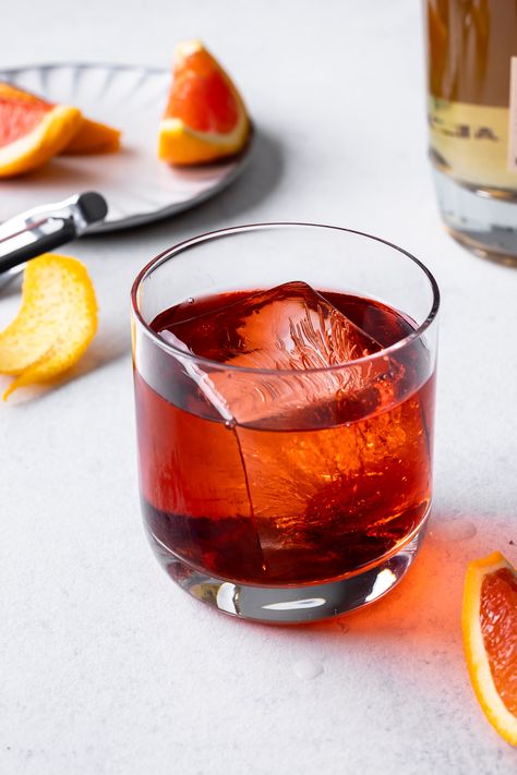 negroni with tequila Paper Plane Cocktail, Sipping Tequila, Negroni Recipe, Italian Rice, Sweet Vermouth, The Swap, Best Tequila, Reposado Tequila, Bitter Orange