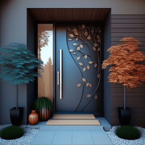 House Main Door, House Front Door Design, Modern Entrance Door, House Main Door Design, Door Design Photos, Modern Gate, Main Entrance Door Design, Main Entrance Door, Modern Front Door