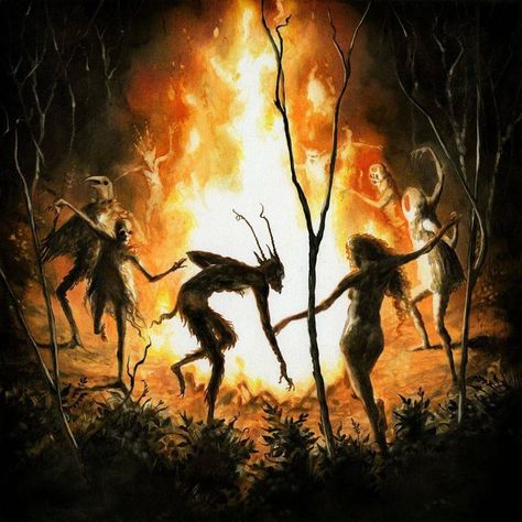 41 Strange on Twitter: "Artwork by American contemporary painter Esao Andrews… " Fire In The Woods, Esao Andrews, Circa Survive, Horror Vintage, Arte Peculiar, Occult Art, Witch Art, Witch Aesthetic, Wow Art