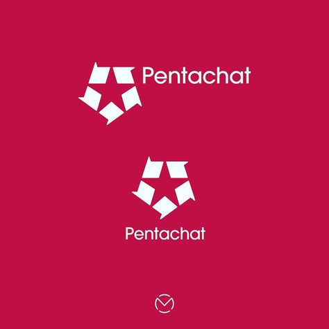 Horizontal and vertical lockup for Pentachat logo design. Also establishing a relationship between the mark and logotype. Logo Lockup, Vertical Logo, A Relationship, Graphic Design Logo, Design Logo, Gaming Logos, Logo Design, Graphic Design, Interior Design