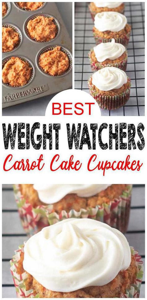 Ww Cupcakes, Weight Watchers Cupcakes, Cupcake Desserts, Weight Watchers Cake, Ww Snacks, Weight Watcher Desserts, Ww Food, Weight Watchers Snack Recipes, Cupcakes Easy