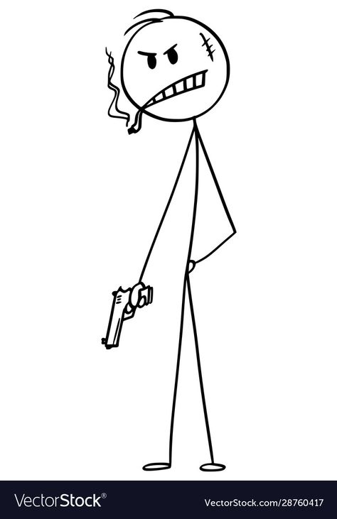 Stickman Draw, Gangster Cartoon, Gangster Drawings Easy, Gangster Drawings, Stick People, Cartoon Body, Babies Stuff, Easy Doodle, Stick Figure Drawing