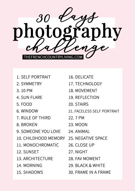 Travel Props, Photography Challenge Beginners, Photography Challenges, Creativity Challenge, Nature Portrait, Photo A Day Challenge, Rule Of Three, Challenge Ideas, Outfit Grunge