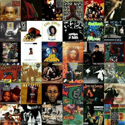 History Of Hip Hop, 1990s Hip Hop, Hip Hop Classics, Hip Hop Artwork, Best Hip Hop, Hip Hop Poster, Amoled Wallpapers, Music Collage, Rap Albums