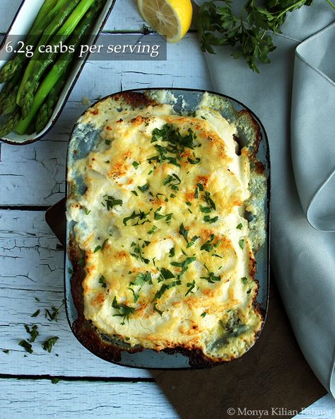 Keto Fish Pie Recipe, Keto Seafood Casserole, Frozen Seafood Mix Recipes, Seafood Pizza Recipes, Seafood Ideas, Seafood Casserole Recipes, Seafood Stew Recipes, Cauliflower Bake, Keto Fish