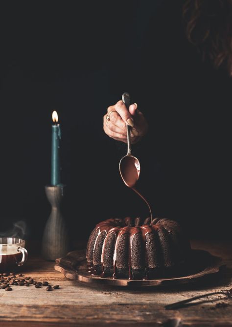 Espresso Bundt Cake, Vegan Food Photography, Recipe Developer, Photography Food Styling, Lovely Cake, Chocolate Espresso, London Food, Photography Food, Food Photographer