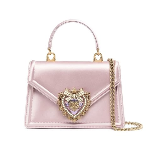 Dolce & Gabbana Bolsa transversal Devotion mini de cetim mini pink bag Mochila Louis Vuitton, Tas Celine, Luxury Bags Collection, Dream Bags, Girly Bags, Fancy Bags, Dolce E Gabbana, Pretty Bags, Cute Bags