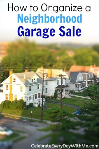 How to Organize a SUCCESSFUL Neighborhood Garage Sale (get rid of clutter, make money and drive traffic to the whole neighborhood!) Neighborhood Association Ideas, Neighborhood Yard Sale, Hoa Neighborhood Events, Neighborhood Event Ideas, Neighborhood Newsletter, Community Yard Sale, Neighborhood Ideas, Community Garage Sale, Neighborhood Garage Sale