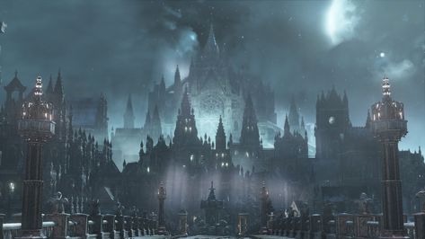 Irithyll Of the Boreal Valley, DS3 makes me cry for other reasons than getting rekt Irithyll Of The Boreal Valley, Dark Souls Concept Art, Dark Castle, Demon Souls, Dark Souls 3, 다크 판타지, Fantasy Castle, Bloodborne, Fantasy Places