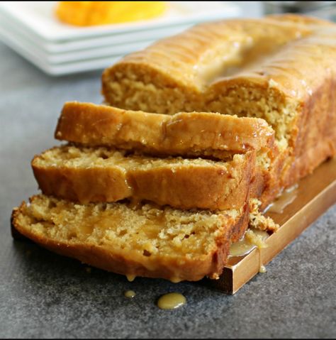 When I came across this glazed mango bread recipe it was one that I could not pass up and not share with you as it looks amazing so here for you to try out in … Mango Loaf, Mango Bread Recipe, Easy Mango Recipes, Mango Bread, Mango Dessert Recipes, Mango Dessert, Tea Bread, Mango Cake, Cornbread Dressing