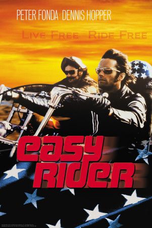 Escapist nonsense but very watchable - Easy Rider Biker Movies, Dennis Hopper, Beast Wallpaper, Travel Movies, Motorcycle Posters, Adventure Movies, Jack Nicholson, Free Poster, Easy Rider