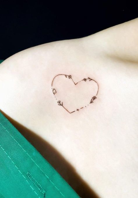 100 Awesome Heart Tattoos For Inspiration - The Trend Scout Open Heart Tattoo, Fingerprint Heart Tattoos, Heart Tattoo Ideas, Mom Heart Tattoo, Brain Tattoo, Anatomical Heart Tattoo, Small Heart Tattoos, Scar Tattoo, Heart Tattoos